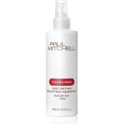 Paul Mitchell Flexible Hold Fast Drying Sculpting Hairspray лак за коса за обем и блясък 250ml