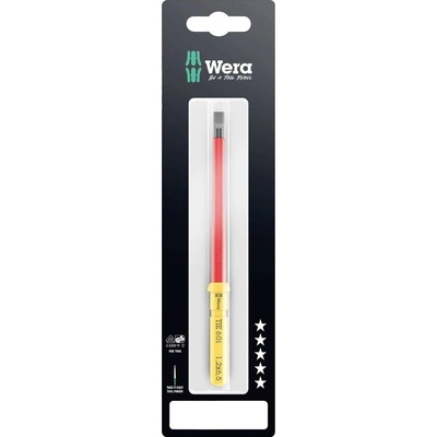 Wera Kraftform Kompakt VDE 60 i 1,2x6,5x157 mm TIE SB pro elektrotechniky plochý výměnné bity s rukojetí 6.5 mm