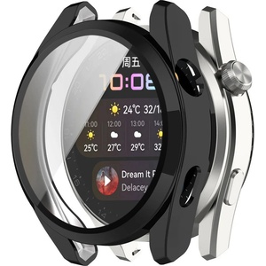 Techsuit Протектор за Huawei Watch 3 + Defense360 Pro - Черен