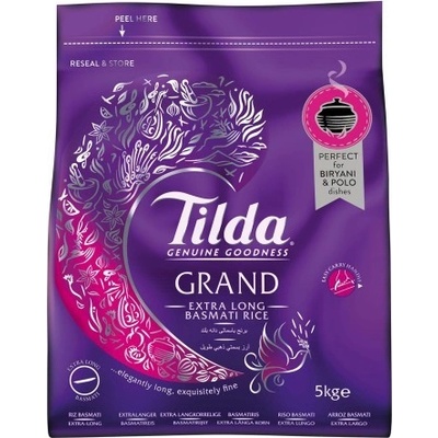 Tilda Grand Extra dlouhá rýže Basmati 5 kg