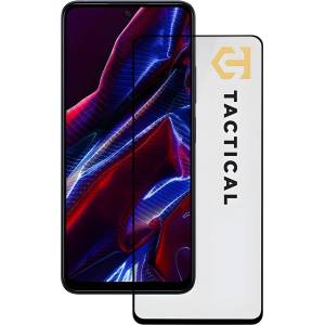 Tactical Glass Shield 5D стъклен протектор за Xiaomi Poco X5 5G - Черен KP25891