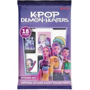 Panini K-pop demon hunters - лист