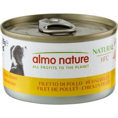 Almo Nature Dog HFC Kuřecí plátky 24 x 95 g