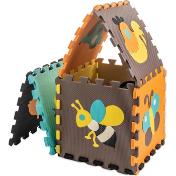 INKA Penové puzzle zvieratká 9 dielikov 85xfarebné