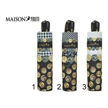 Дамски автоматичен Open-Close чадър Maison Perletti 16201