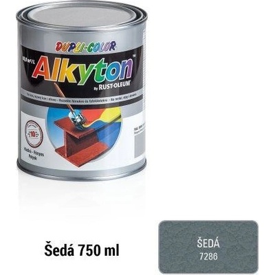 Motip Alkyton kladívkový efekt šedá 0,75L