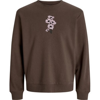 Image 1 of JACK & JONES Блуза Jack and Jones Men's Printed Crew Sweatshirt - Chocolate Brown