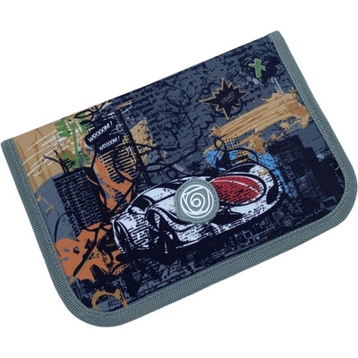 KAOS Ученически несесер Kaos Maxi - Wroom, с 1 цип (51863)