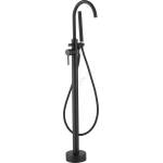 Bath Deluxe Комплект за свободностояща вана със смесител 116 см черен (bt0062)