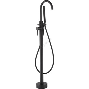 Bath Deluxe Комплект за свободностояща вана със смесител 116 см черен (bt0062)