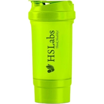 HS Labs Shaker Neon Green | 500 + 150 ml [650 мл] Неоново зелен