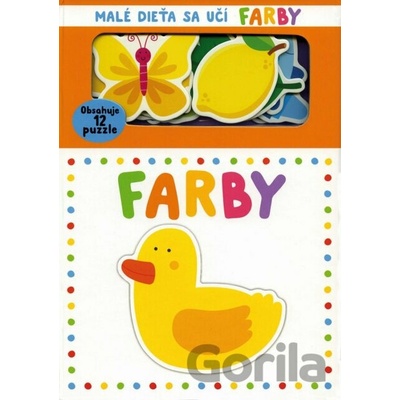 Malé dieťa sa učí farby