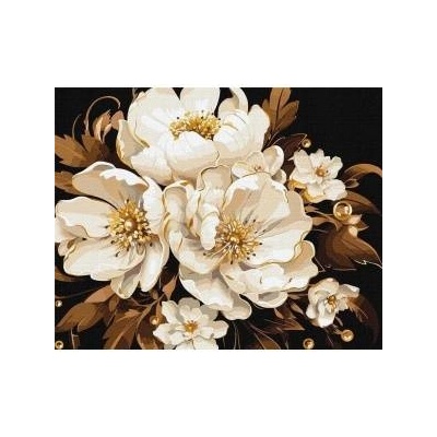 Ideyka Painting by numbers - White delicacy 40x50cm