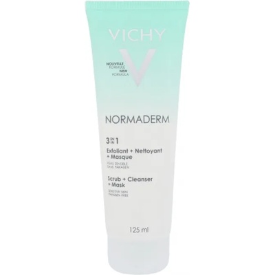 Vichy Normaderm 3in1 Scrub + Cleanser + Mask Пилинг ексфолианти за лице 125ml