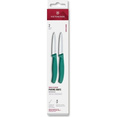 | Victorinox Sada kuchyňských nožů na zeleninu SWISS CLASSIC 8 cm 2 ks tyrkysová | 6.7604.2C1