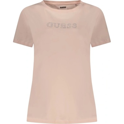 Guess jeans Дамска тениска с къс ръкав guess jeans, Размер 2xs, Цвят Роза (v3bi11j1314_rsg63m)