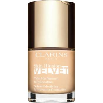 Image 1 of Clarins Skin Illusion Velvet течен фон дьо тен с матов завършек с подхранващ ефект цвят 100.3N 30ml