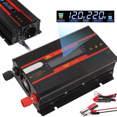 Green Cell INV09 12V/230V 1000W/2000W