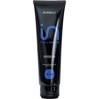 Montibello Tónovací barva na vlasy Flashy Blue 150 ml modrá barva na vlasy
