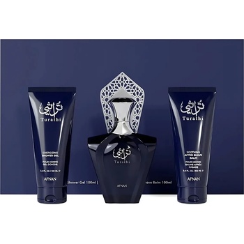 Afnan Turathi Homme Blue подаръчен комплект за Мъже, 3 части