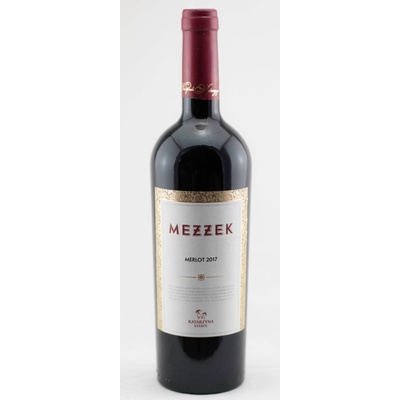 Katarzyna Estate Mezzek Merlot červená 2023 14,5% 0,75 l (čistá fľaša)
