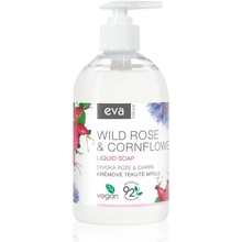 Eva Natura Wild rose & Cornflower krémové tekuté mydlo na ruky 500 ml