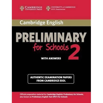 Cambridge English Preliminary for Schools 2 Student´s Book w