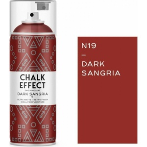 COSMOS LAC СПРЕЙ БОЯ ТЕБЕШИРЕНА chalk efefect 400мл 19 dark sangria (06518)