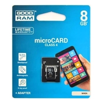 Goodram microSDHC 8 GB Class 4 M40A-0080R11