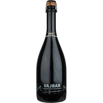 Vinařství Vajbar Ryzlink rýnský Veltlínské zelené Sekt pěstitelský sekt 2018 12% 0,75 l (holá láhev)