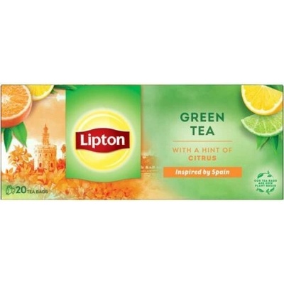 Lipton Green Tea Citrus 20 vreciek