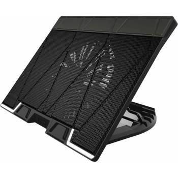 Zalman ZM-NS3000 Notebook Cooler Stand 17 - охлаждаща ергономична поставка за Mac и преносими компютри до 17 инча (черен)