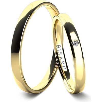 Bisaku Snubní Kai II BIS B00325125G Žluté zlato