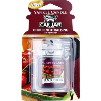 Yankee Candle Black Cherry aроматизатор за автомобил закачащ се
