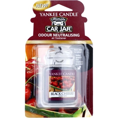 Yankee Candle Black Cherry aроматизатор за автомобил закачащ се