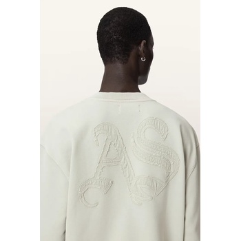 AllSaints уголемен суичър мъжки от памук INSIGNIA (M029NE)