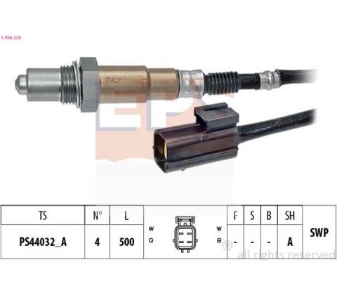 Lambda sonda EPS 1.998.336 (1998336)