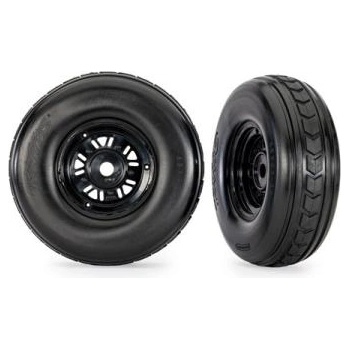 Traxxas колело 3.2/4.9", диск Sand Car черен, гума (предна) (чифт)