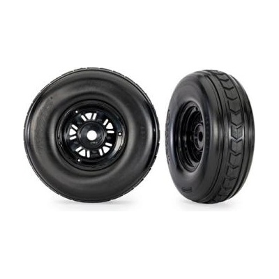 Traxxas колело 3.2/4.9", диск Sand Car черен, гума (предна) (чифт)