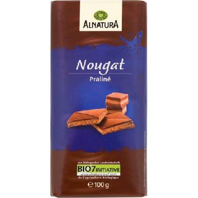 Alnatura Био шоколад с нуга - 100 г
