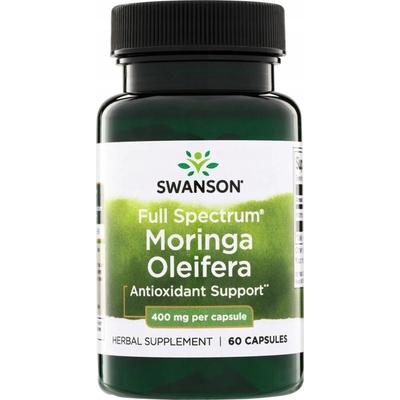 Swanson Moringa Oleifera Moringa Olejodárná 400 mg 60 kapslí