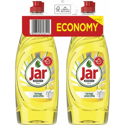 Jar Tekutý prostriedok na umývanie riadu citrón 1,3 l