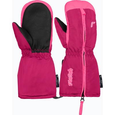 Reusch Детски скиорски ръкавици Reusch Tom Mitten fuchsia purple/knockout pink