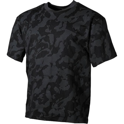 Maskáčové tričko US night camo