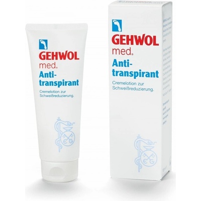 Gehwol Krém na nohy proti pocení med Antitranspirant 125 ml