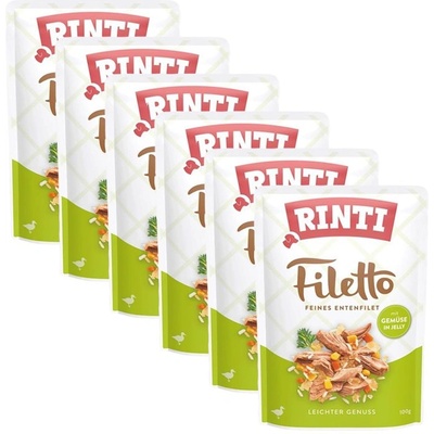 RINTI Капсула RINTI Filetto патица + зеленчуци 6 x 100 г