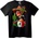 NOONEBRAND Тениска Мексикански патриотизъм - 5XL, Black