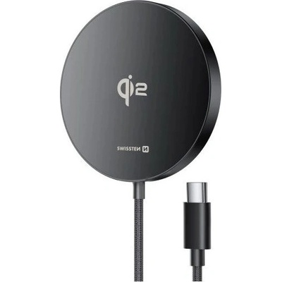 SWISSTEN MagPuck Цвят: черен