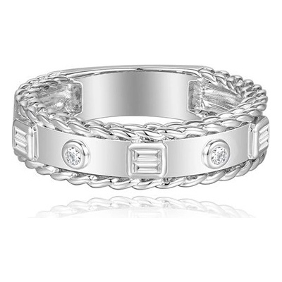 Silverino Prsten se zirkony 8538