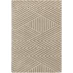 Asiatic Carpets Светлокафяв вълнен килим 120x170 cm Hague - Asiatic Carpets (HAGU120170TAUP)